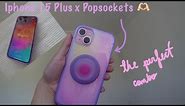 Iphone 15 Plus (Pink) x Popsockets Unboxing 💜🩷