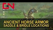 Zelda BoTW Ancient Horse Armor - Saddle & Bridle Locations - Champions Ballad DLC