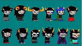 every single homestuck trolls canon theme song (TIMESTAMPS INCLUDED)