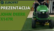 Prezentacija John Deere X147R traktorske kosilice