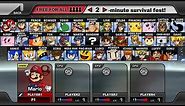 Super Smash Flash 2 - All Characters & Alternate Costumes/Colors