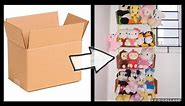 DIY soft toys storage hanger| How to organise and decor soft toys | Best out of waste