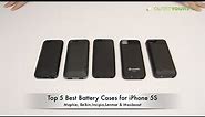 Top 5 Best iPhone 5S Battery Cases - mophie, Incipio, Belkin, Lenmar...