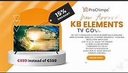 KB Elements Smart with Android 4K UHD Television Prices |4K UHD TV in Malta