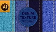 Tutorial: Seamless Denim Jeans Texture in Adobe Illustrator