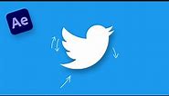 How to Animate the Twitter logo in After Effects - Full Tutorial