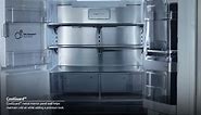 LG 30 cu. ft. French Door Refrigerator, InstaView, Full-Convert Drawer, Craft Ice in PrintProof Stainless Steel LRMVS3006S