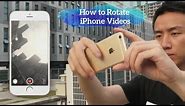 3 Ways to Rotate iPhone Videos and Fix Wrong Orientation