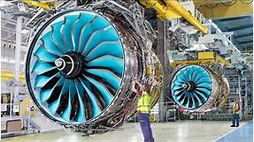 Inside Futuristic Factories Building World Largest Jet Engines