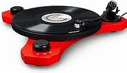 Crosley C3 2-Speed Belt-Drive Turntable with Audio-grade MDF Plinth and RCA Output, Red