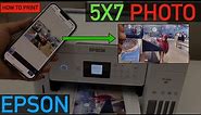 How To Print 5x7 Photos On Epson Printer ?