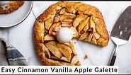 How to Make the BEST Easy Apple Galette (Gluten Free Option!)