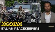 Serbia-Kosovo tension: Italian peacekeepers guard municipal buildings