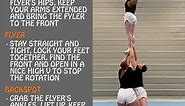 Full up instructional video - cheerleading group stunts