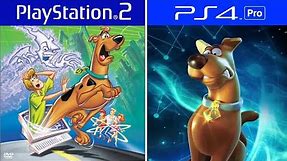 Scooby Doo PlayStation Evolution PS1 - PS4
