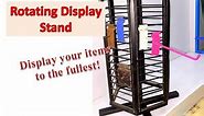 Best for Maximum Items Display - Metal Rotating Display Stand