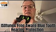 The New Isotunes Free Aware Bluetooth Hearing Protection with Adjustable Pass Through Sound