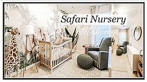 Safari Nursery Makeover | Baby Nusery Decor | Room Transformation | Interior Decorating
