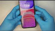 How to change iPhone 11 cracked screen
