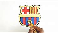 How to Draw the FC Barcelona Logo