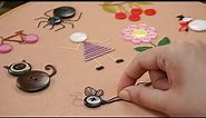 10 CUTE BUTTON EMBROIDERY ART: Simple Stitching Ideas