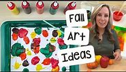 Fall Art Ideas for Preschool, Pre-k, and Kindergarten