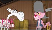 Pinky Back Ride On Hoarse, The Horse | 35 Minute Compilation | Pink Panther & Pals