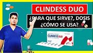 CLINDESS DUO PARA QUE SIRVE