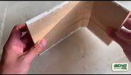 How to Install Bullnose Corners (Rounded Baseboard Corners)