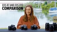 Canon EOS R7 vs EOS R10 vs EOS 90D | Comparison Review