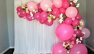 Pink Balloon Garland Backdrop DIY | How To