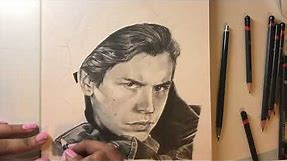DRAWING COLE SPROUSE AS JUGHEAD