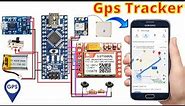 Arduino Gps And Gsm Based location Tracking System | Women Safety Device Small Version