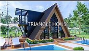 Tiny House -A Farm House (Triangle Type) | Design with Natural