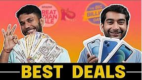 Best Deals on Amazon and Flipkart Big Billion Day Sale