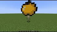 Minecraft: How To Make a Golden Apple (Pixel Art).