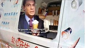 John Cena as BING CHILLING vendor in China
