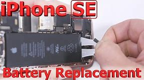 iPhone SE battery replacement in 3 minutes fix