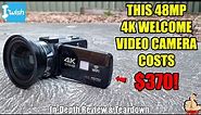 iWish: This 48MP 4K WELCOME VIDEO CAMERA Costs $370! Is it worth it? Review & Teardown