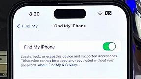 ANY iPhone How To Activate Find My!