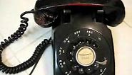 HOW TO Connect a Vintage 1950's 3 wire desktop phone to a 2 wire house - Western Electric 500