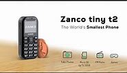 Zanco tiny t2, The World's Smallest Phone