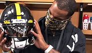 Eric Ebron & James Conner get fitted for their 2020 helmets