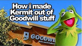 DiY Dad: How I made a replica Kermit the Frog out of Goodwill stuff