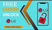 Unlock LG - How to unlock LG Phones