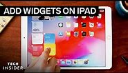 How To Add Widgets On iPad