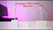 Lightning to USB and HDMI adapter-It actually works!