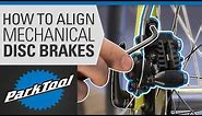 How to Align a Mechanical Disc Brake on a Bike
