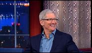 Apple CEO tells Colbert why he came out as gay