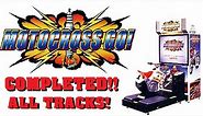 Namco's MOTORCROSS GO! Completed!! Every Track! Arcade Dirtbike Moto Racing